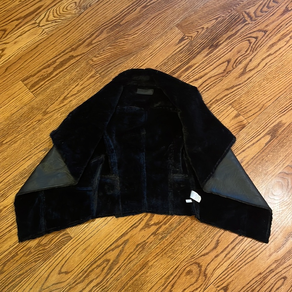 Blank NYC Woman’s Faux Leather Fur Jacket Size S